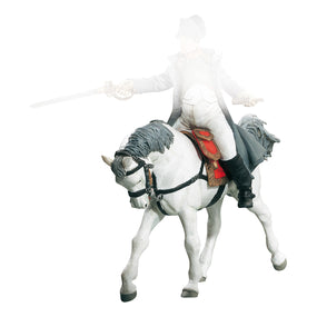 Cheval de Napoléon Papo en PVC, Collection Personnage historiques, jouet éducatif idéal pour enfants et collectionneurs