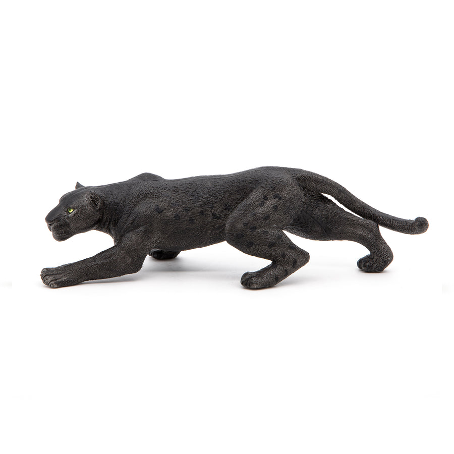 Figurine Panthère noire Papo en PVC, Collection Animaux sauvages, jouet éducatif idéal pour enfants et collectionneurs