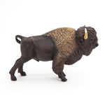 Bison d'Amérique Papo en PVC, Collection Animaux sauvages, jouet éducatif idéal pour enfants et collectionneurs