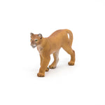 Figurine Puma Papo en PVC, thème félins, Collection Animaux sauvages, jouet éducatif idéal pour enfants et collectionneurs