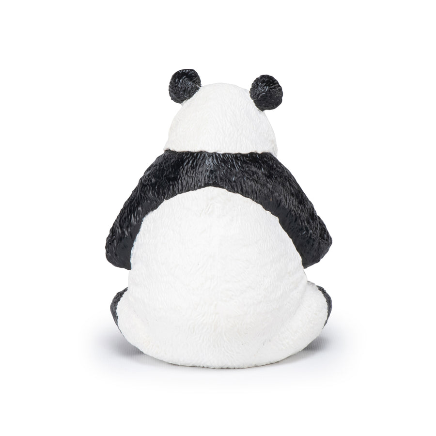 Panda assis et son bébé Papo en PVC, Collection Animaux sauvages, jouet éducatif idéal pour enfants et collectionneurs