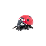 Figurine Coccinelle Papo en PVC, thème insectes, Collection Animaux des jardins, jouet éducatif idéal pour enfants et collectionneurs