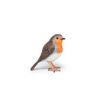 Figurine Rouge-gorge Papo en PVC, thème oiseaux, Collection Animaux des jardins, jouet éducatif idéal pour enfants et collectionneurs