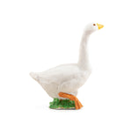 Figurine Oie blanche Papo en PVC, thème basse-cour, Collection Vie à la ferme, jouet éducatif idéal pour enfants et collectionneurs